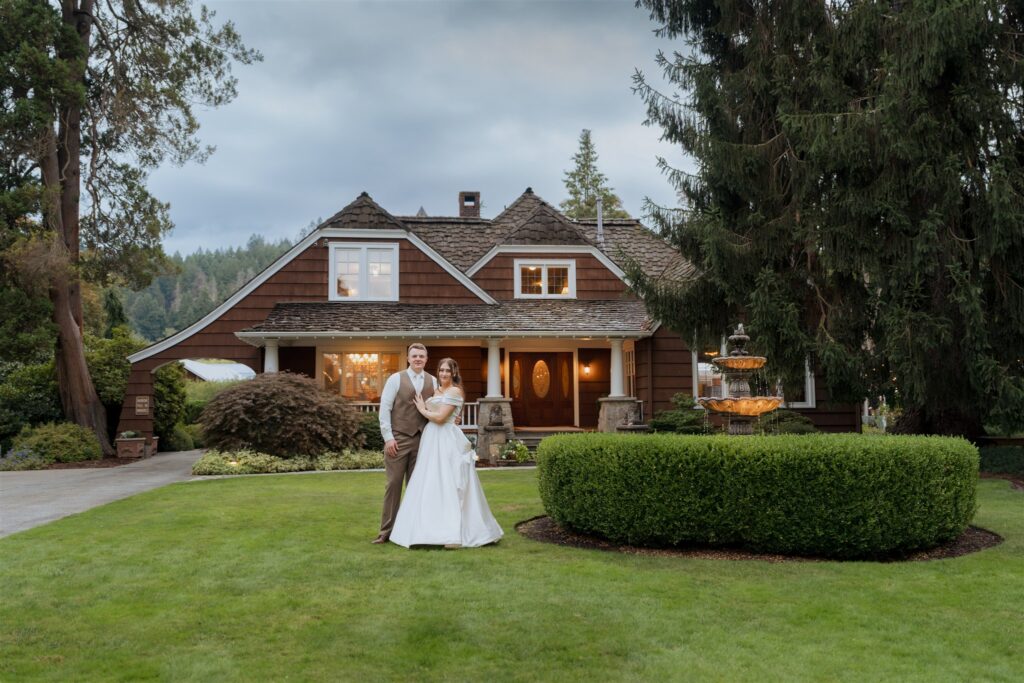 Wedding at Laurel Creek Manor in Sumner, WA